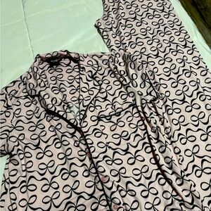 Kate Spade pink pajama set